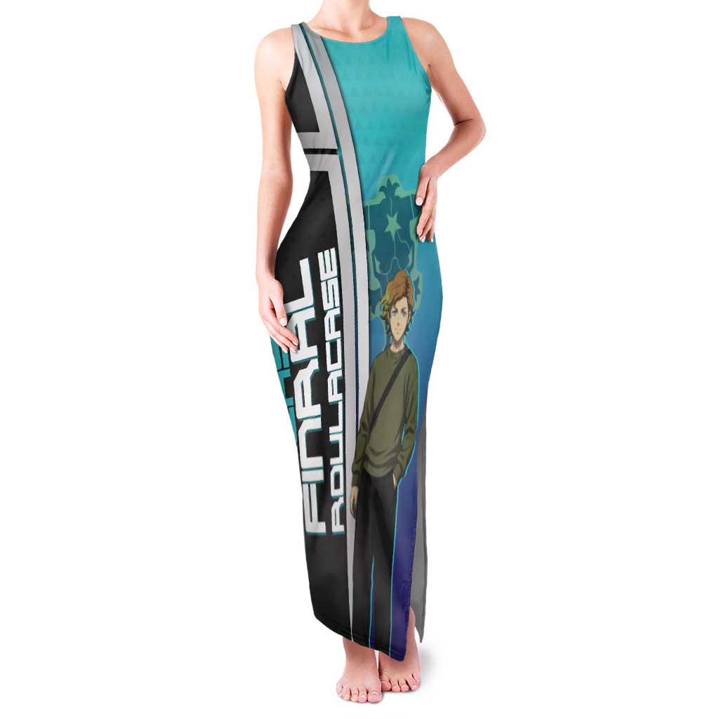 Black Clover Finral Roulacase Tank Maxi Dress Anime Illustration Style