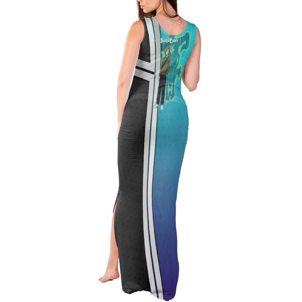 Black Clover Finral Roulacase Tank Maxi Dress Anime Illustration Style