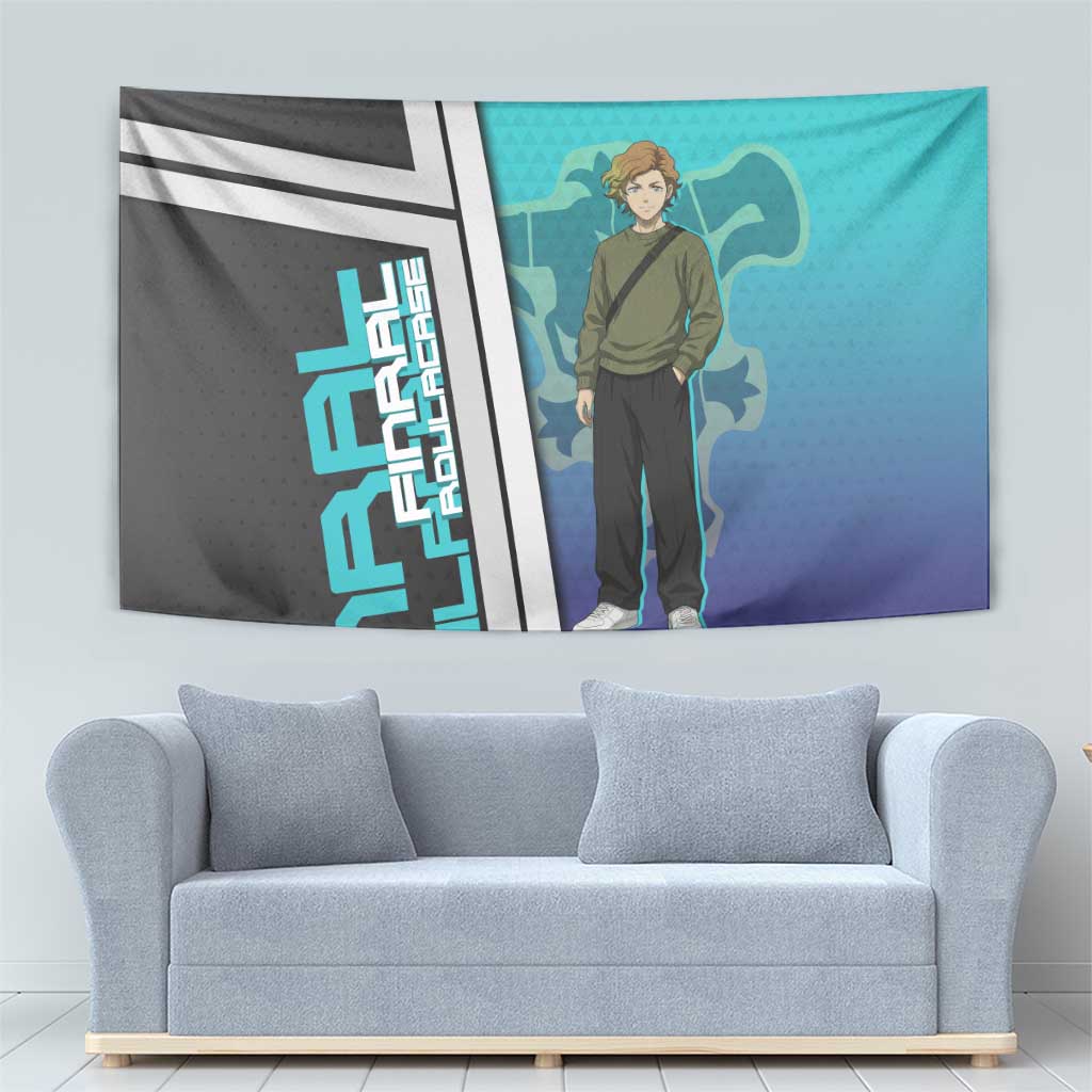 Black Clover Finral Roulacase Tapestry Anime Illustration Style