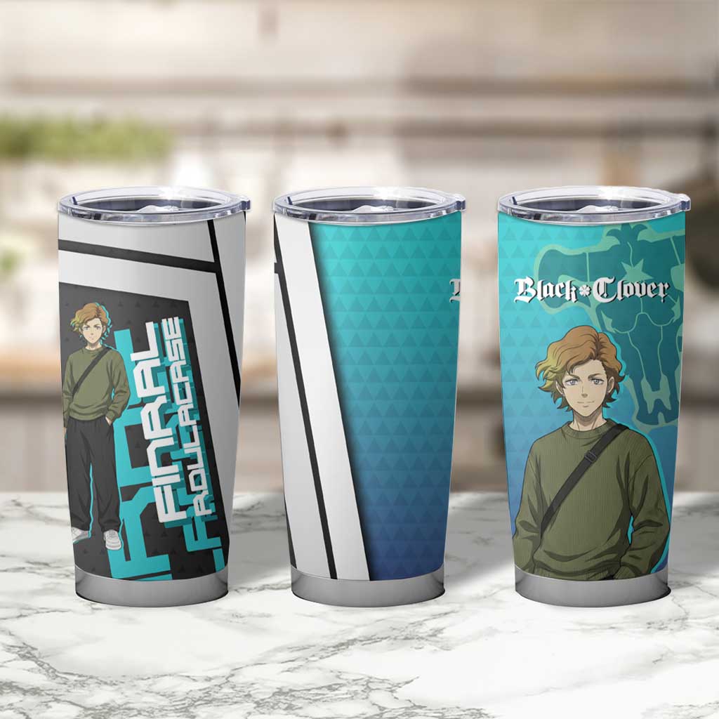 Black Clover Finral Roulacase Tumbler Cup Anime Illustration Style