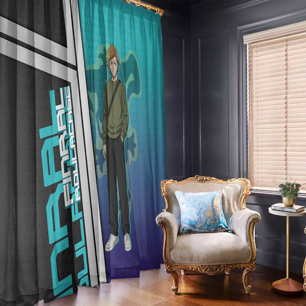 Black Clover Finral Roulacase Window Curtain Anime Illustration Style