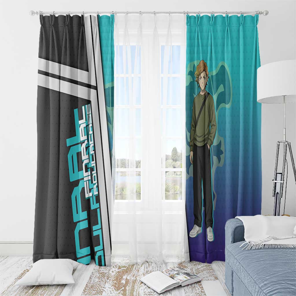 Black Clover Finral Roulacase Window Curtain Anime Illustration Style