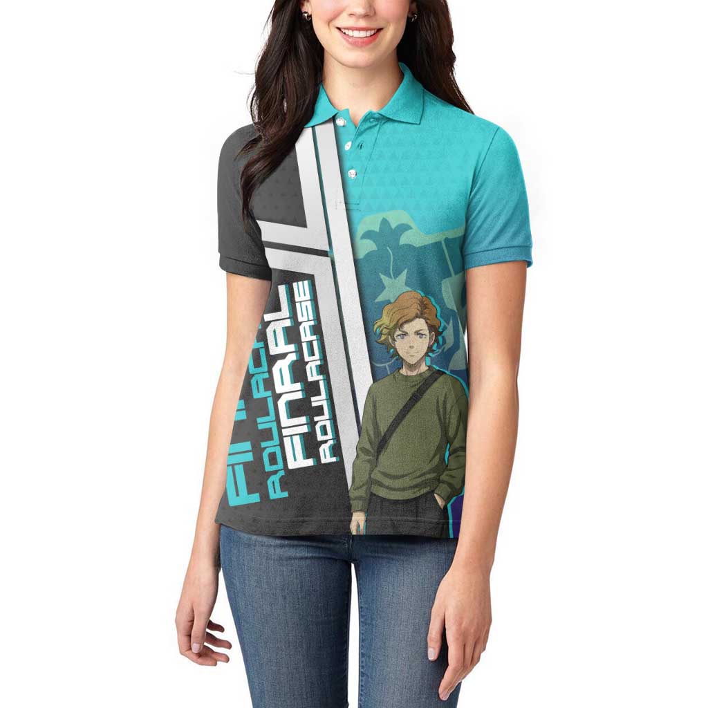 Black Clover Finral Roulacase Women Polo Shirt Anime Illustration Style
