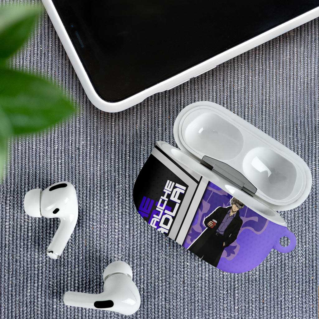 Black Clover Gauche Adlai AirPods Case Anime Illustration Style