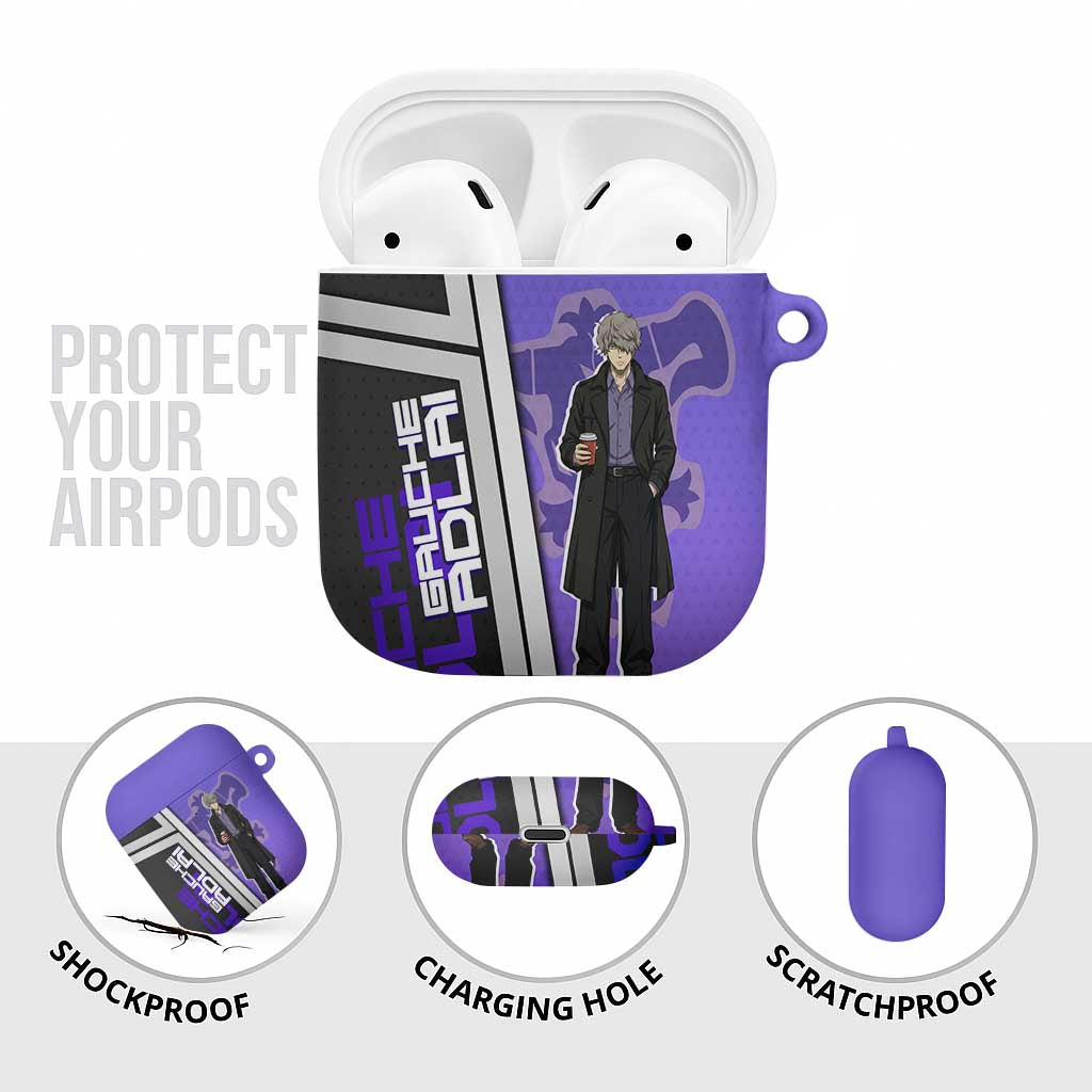 Black Clover Gauche Adlai AirPods Case Anime Illustration Style
