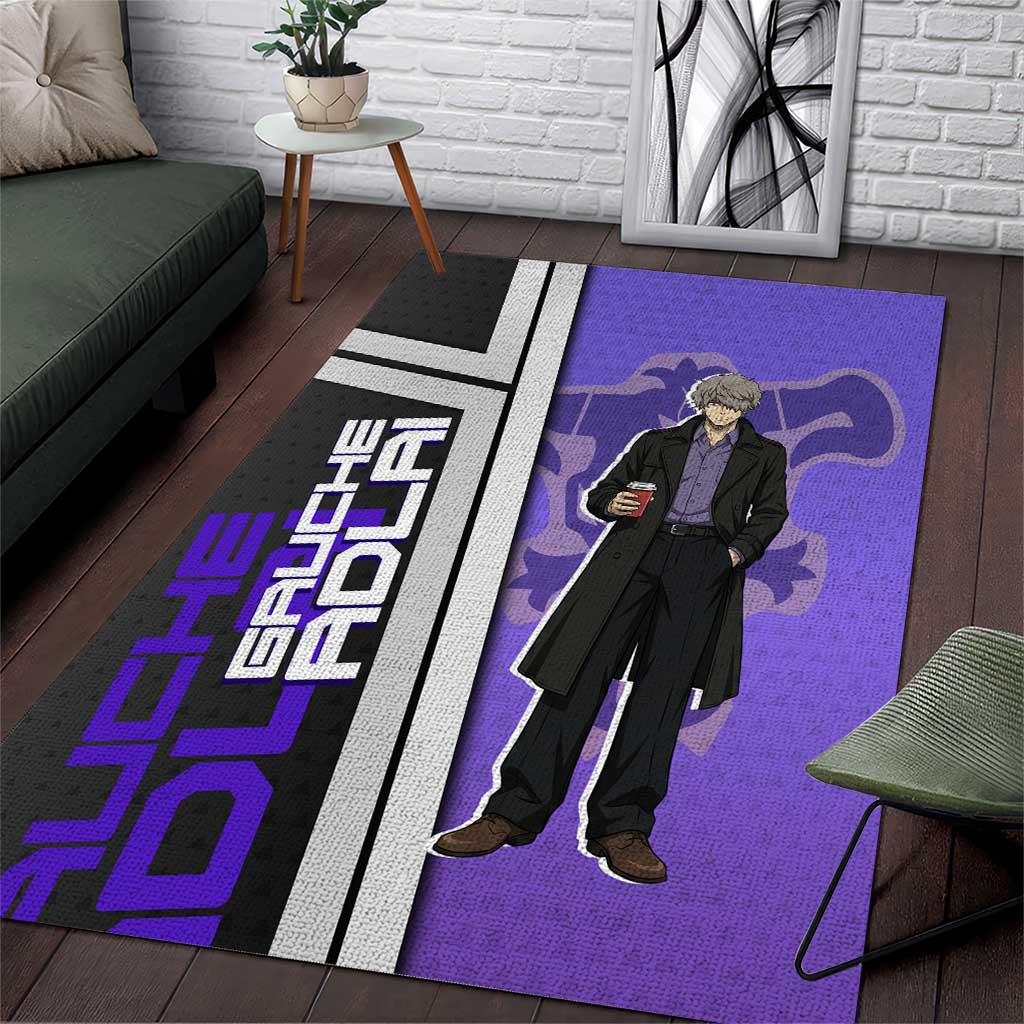 Black Clover Gauche Adlai Area Rug Anime Illustration Style