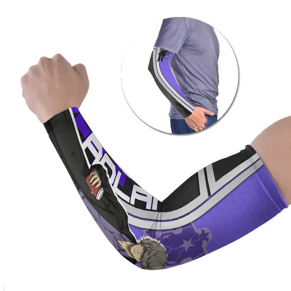 Black Clover Gauche Adlai Arm Sleeves Anime Illustration Style