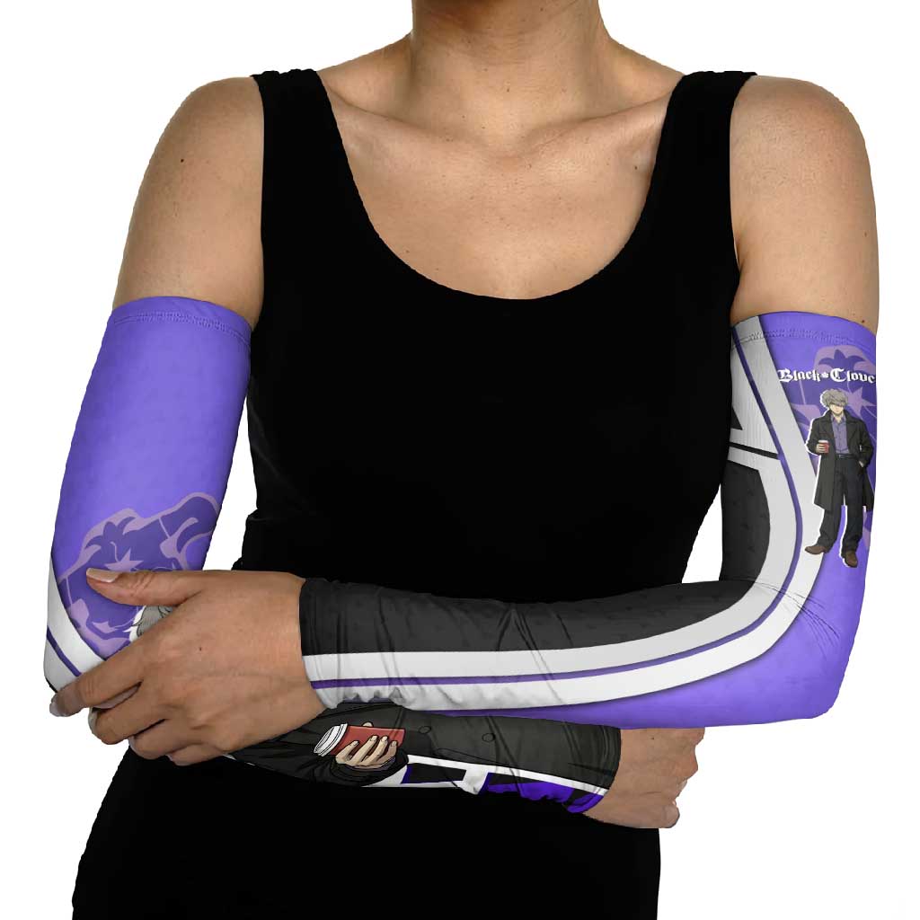 Black Clover Gauche Adlai Arm Sleeves Anime Illustration Style