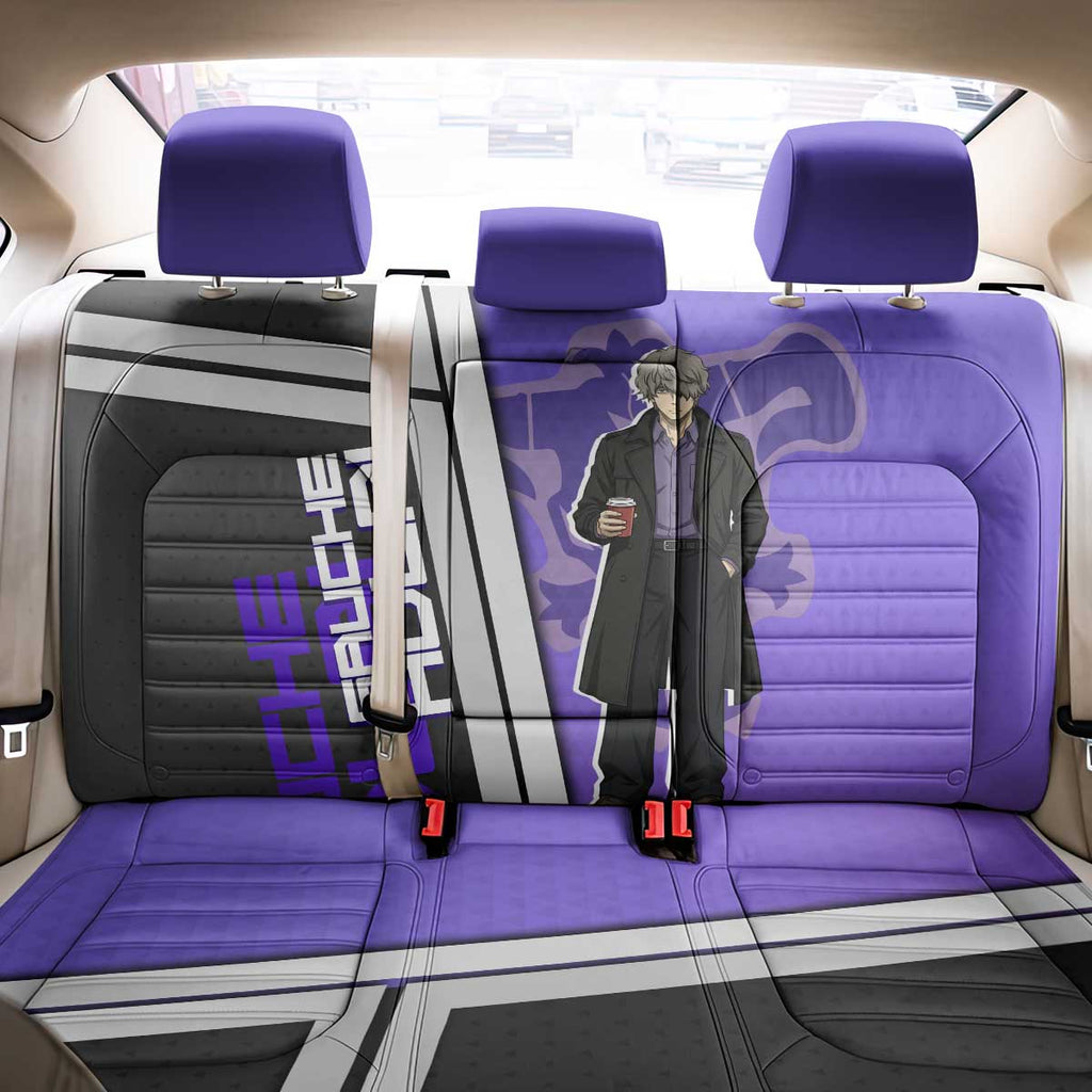 Black Clover Gauche Adlai Back Car Seat Cover Anime Illustration Style