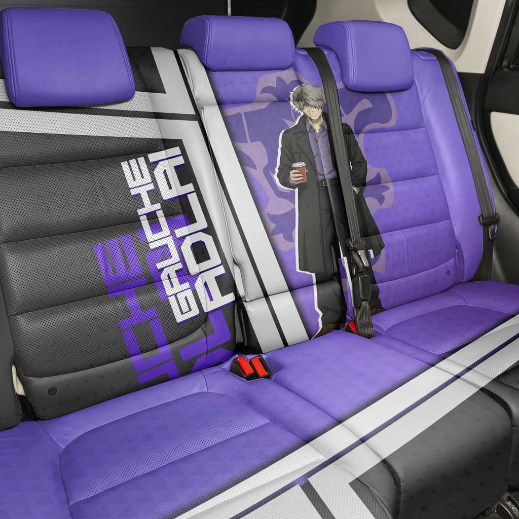 Black Clover Gauche Adlai Back Car Seat Cover Anime Illustration Style