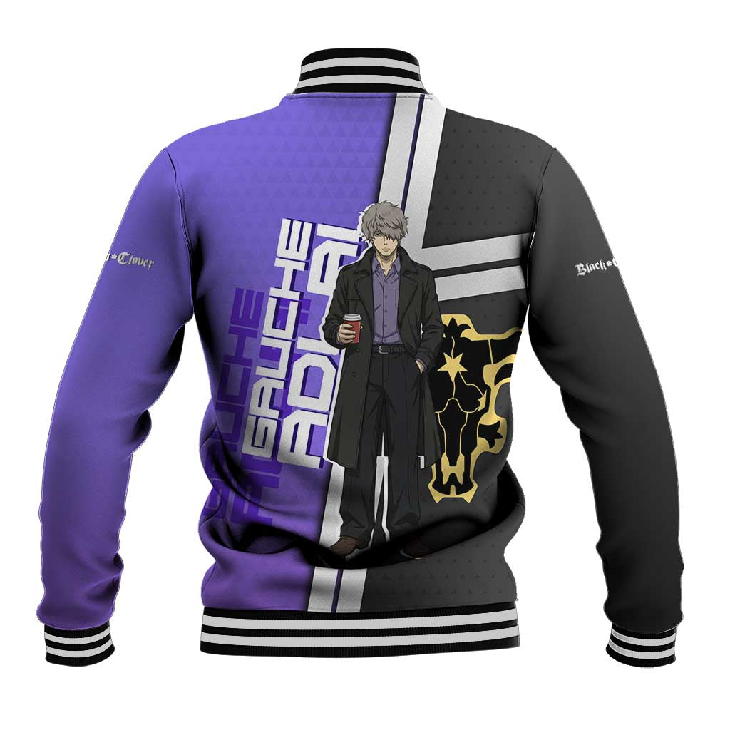 Black Clover Gauche Adlai Baseball Jacket Anime Illustration Style