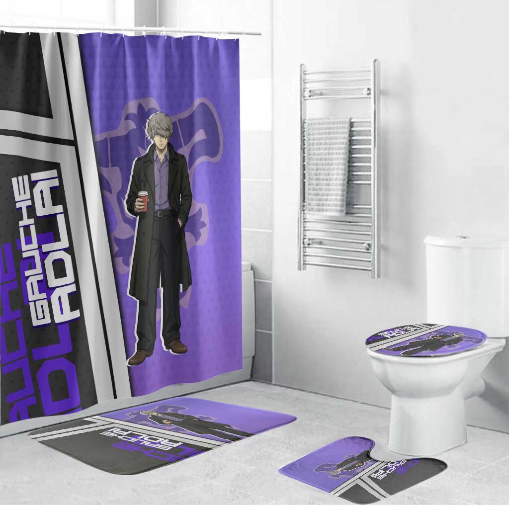 Black Clover Gauche Adlai Bathroom Set Anime Illustration Style