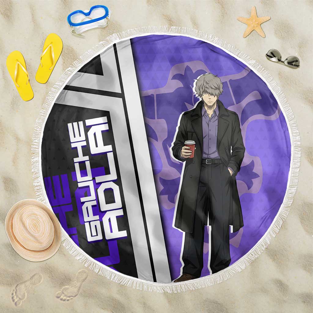 Black Clover Gauche Adlai Beach Blanket Anime Illustration Style