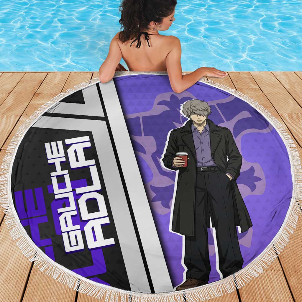 Black Clover Gauche Adlai Beach Blanket Anime Illustration Style