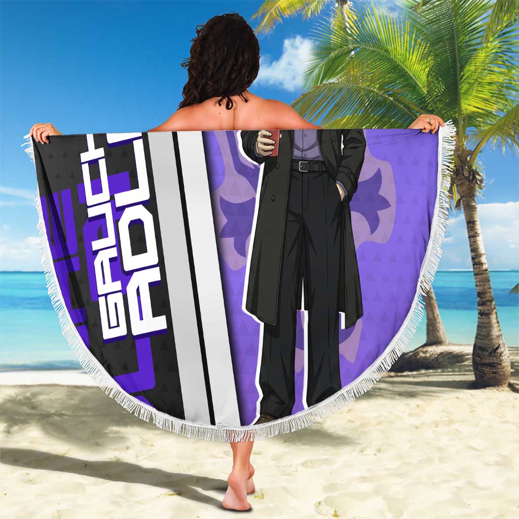 Black Clover Gauche Adlai Beach Blanket Anime Illustration Style