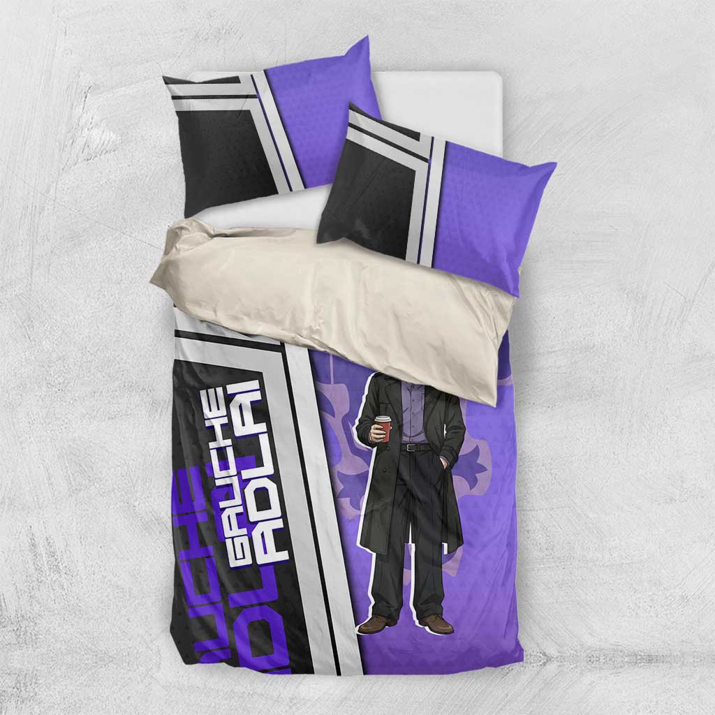 Black Clover Gauche Adlai Bedding Set Anime Illustration Style