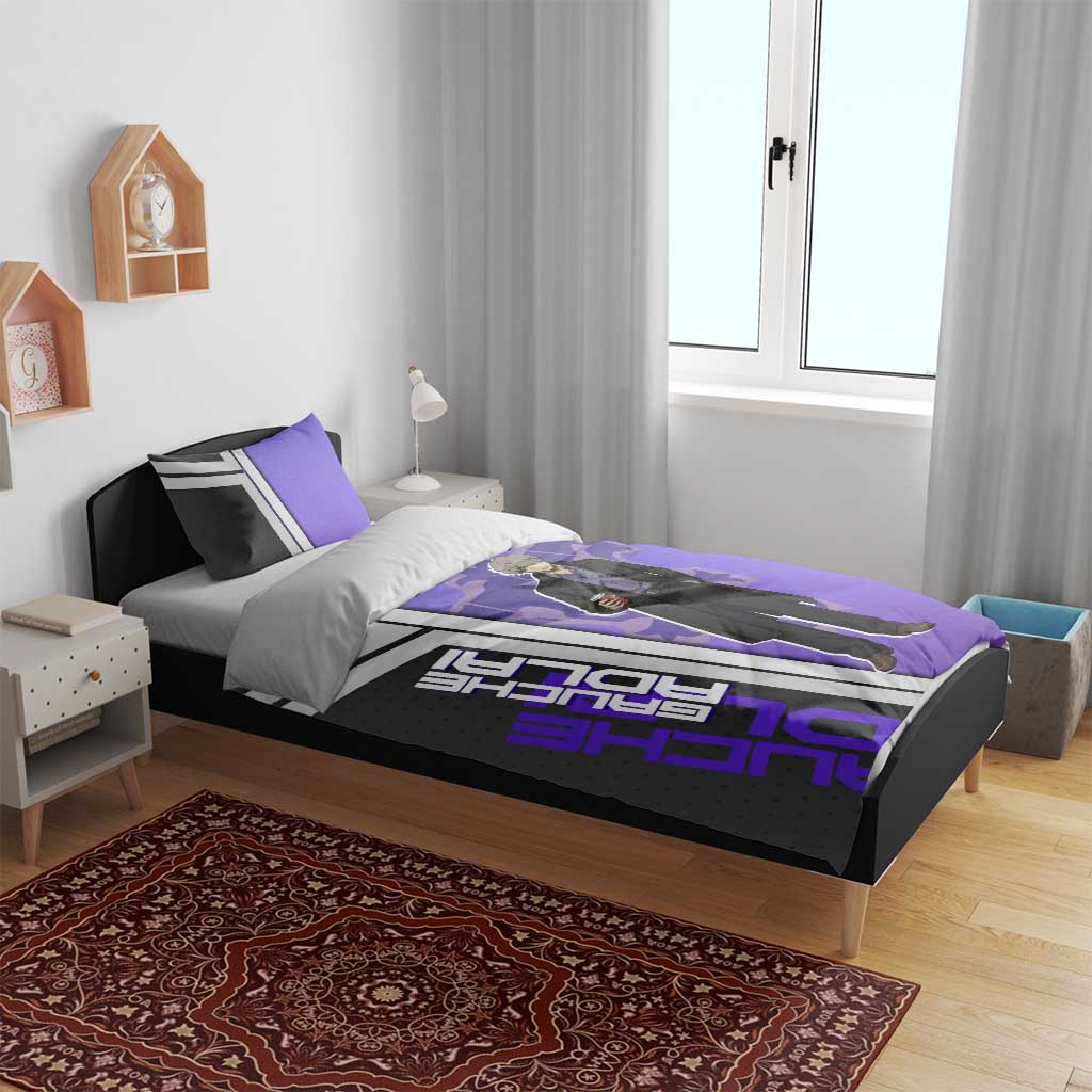 Black Clover Gauche Adlai Bedding Set Anime Illustration Style