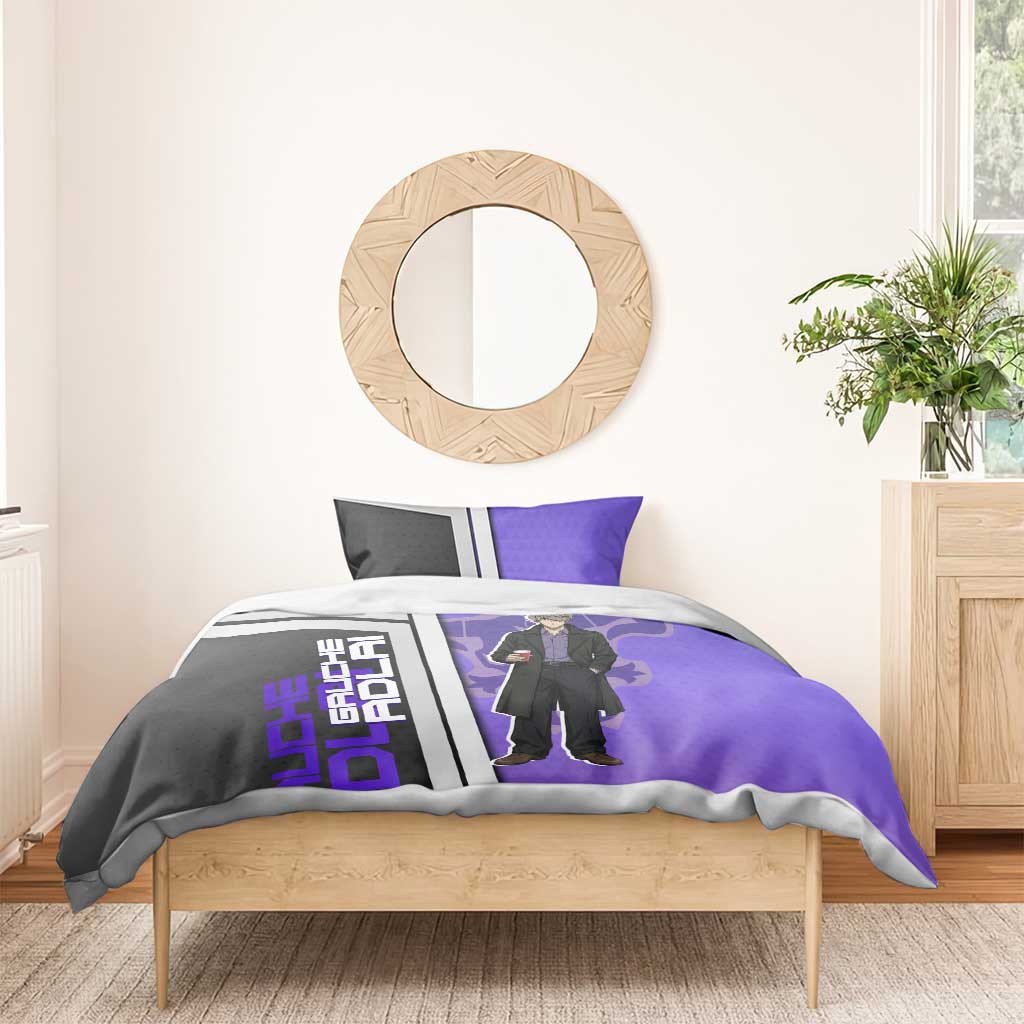 Black Clover Gauche Adlai Bedding Set Anime Illustration Style