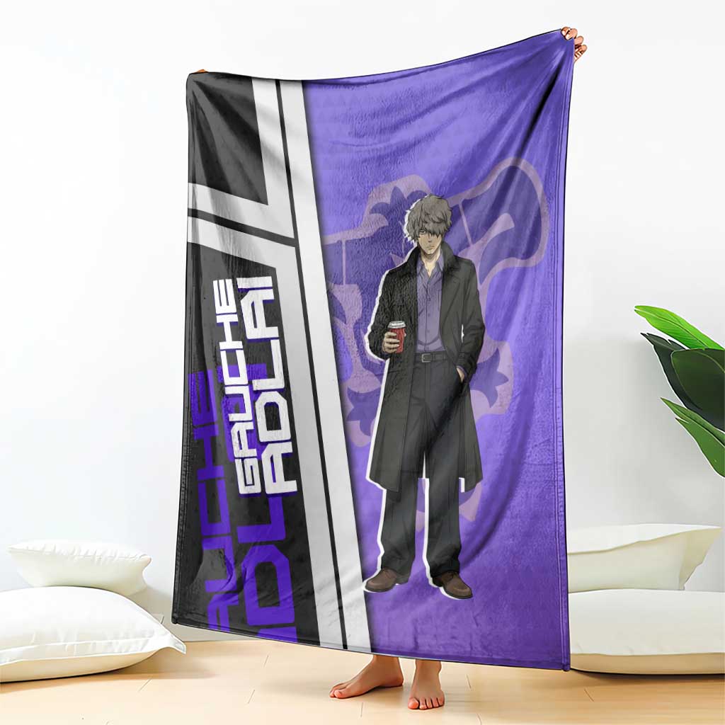 Black Clover Gauche Adlai Blanket Anime Illustration Style