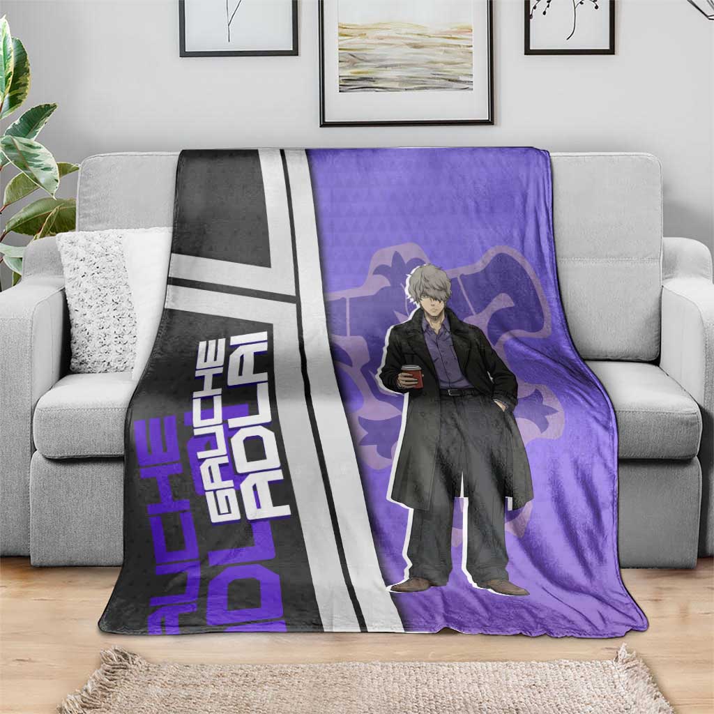 Black Clover Gauche Adlai Blanket Anime Illustration Style