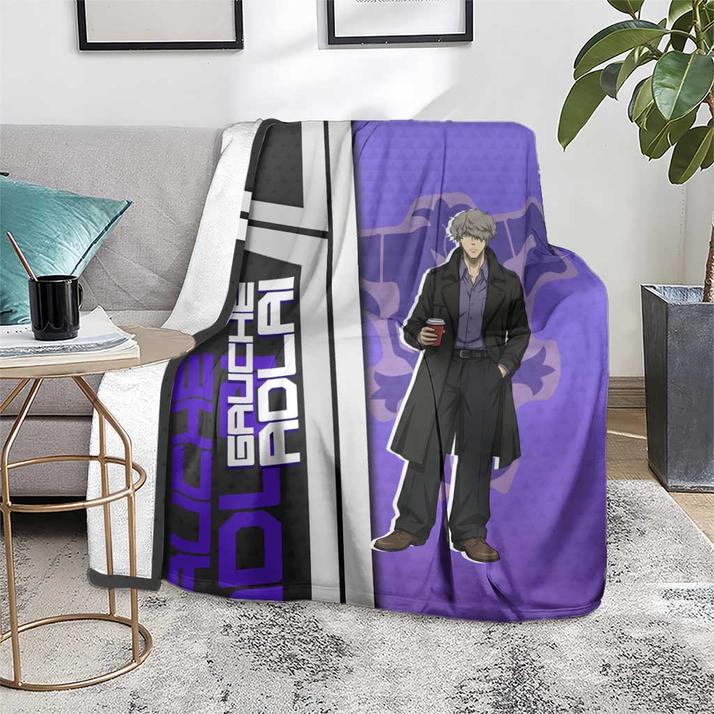 Black Clover Gauche Adlai Blanket Anime Illustration Style