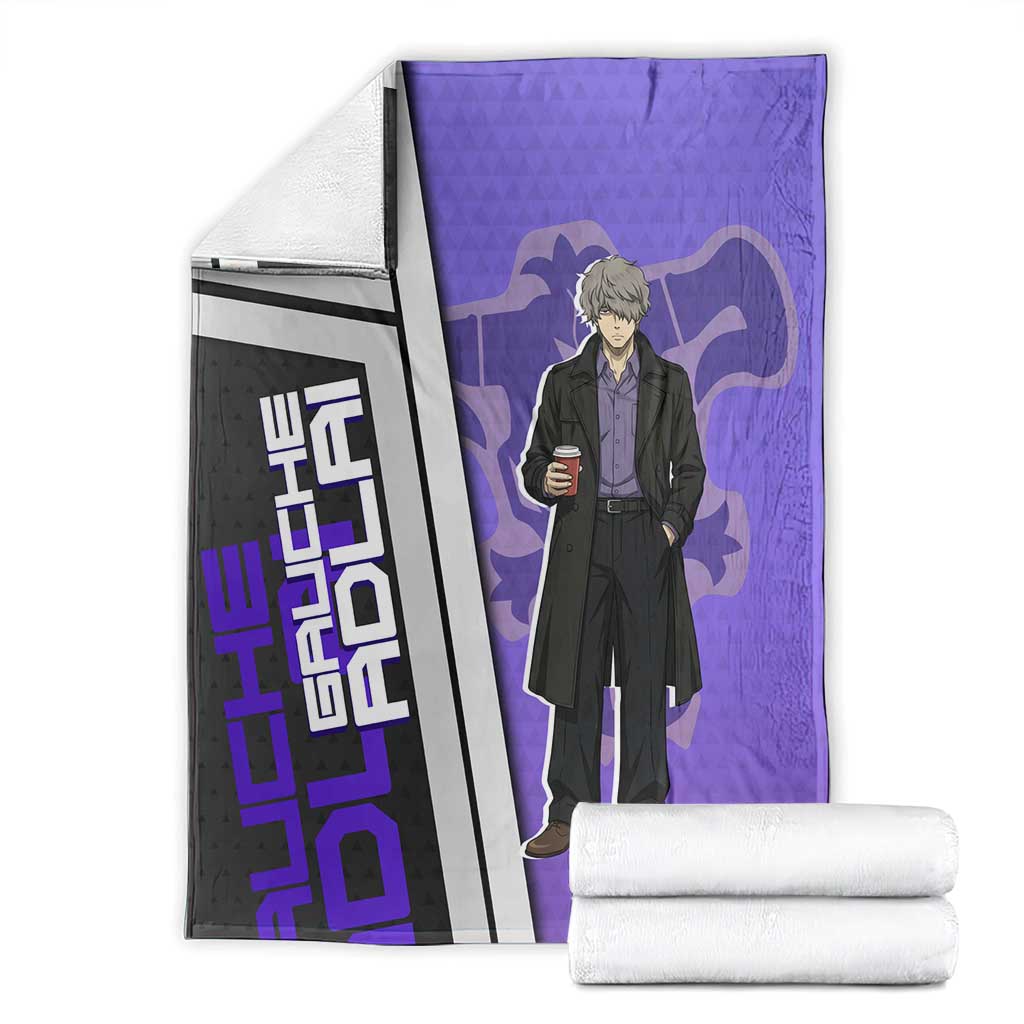 Black Clover Gauche Adlai Blanket Anime Illustration Style