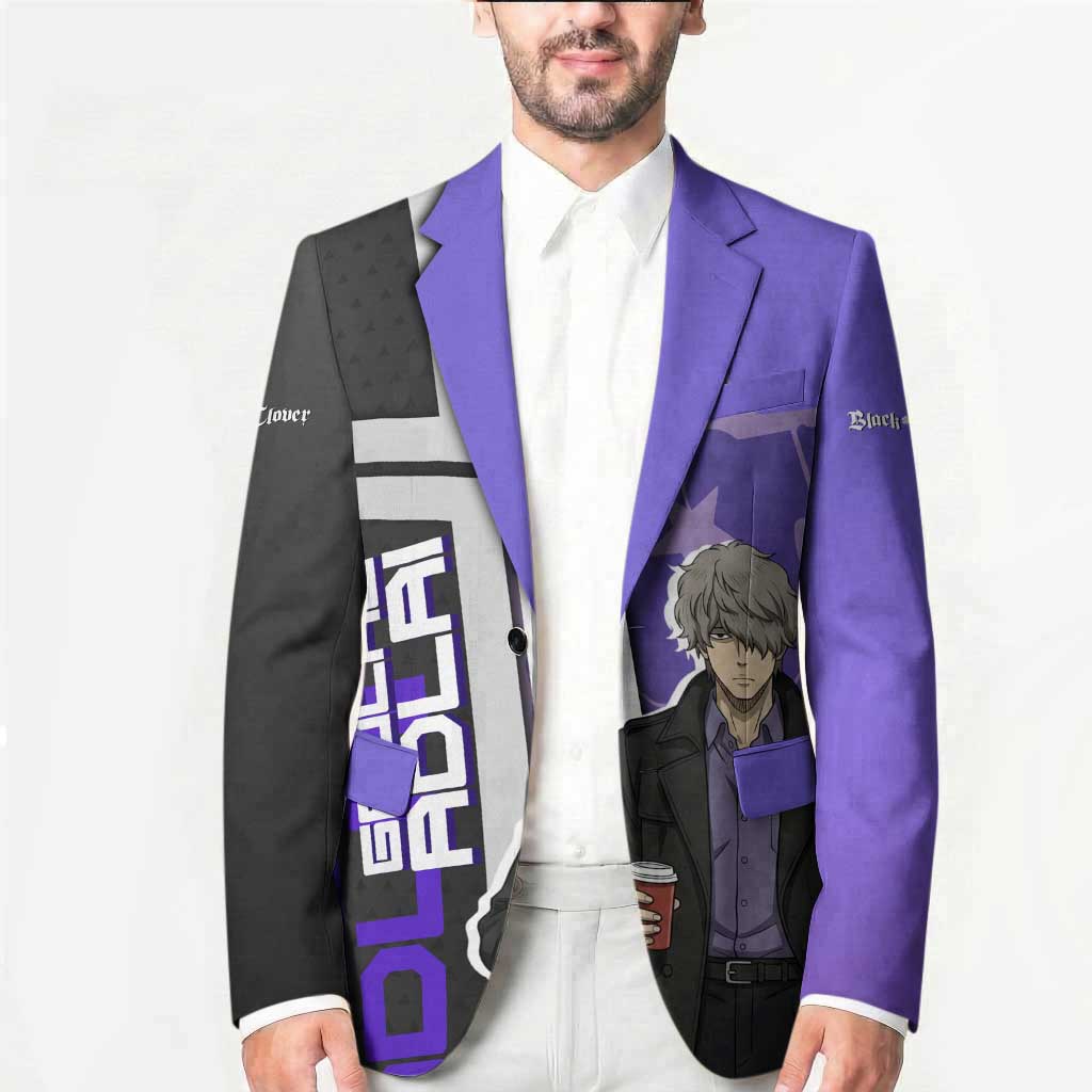 Black Clover Gauche Adlai Blazer Anime Illustration Style