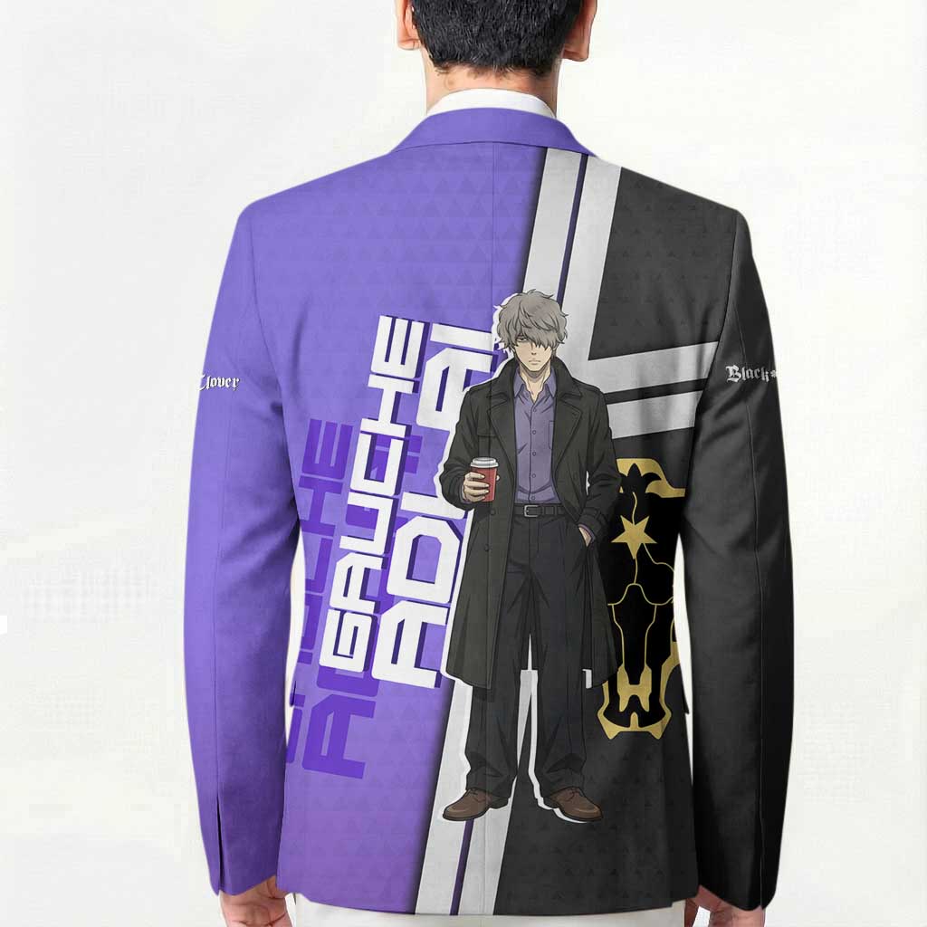 Black Clover Gauche Adlai Blazer Anime Illustration Style