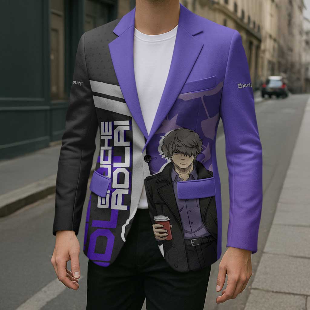 Black Clover Gauche Adlai Blazer Anime Illustration Style