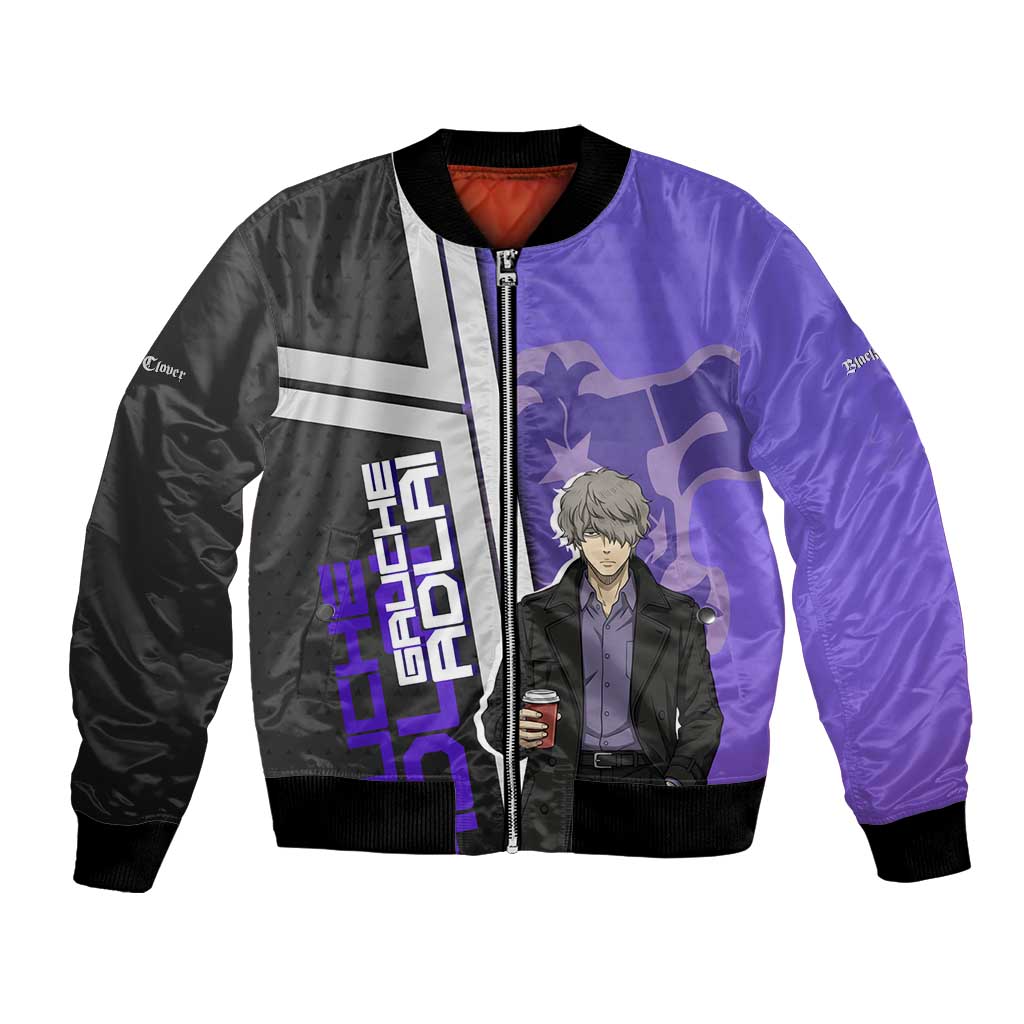 Black Clover Gauche Adlai Bomber Jacket Anime Illustration Style