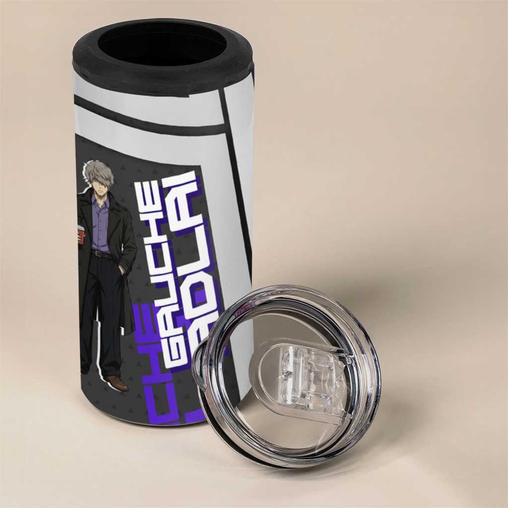 Black Clover Gauche Adlai 4 in 1 Can Cooler Tumbler Anime Illustration Style