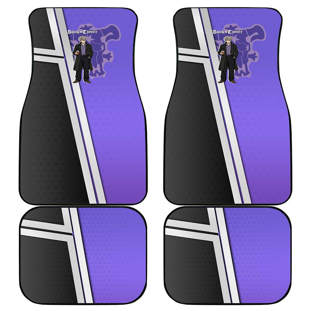 Black Clover Gauche Adlai Car Mats Anime Illustration Style