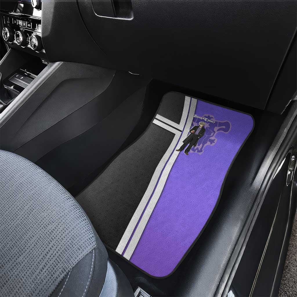 Black Clover Gauche Adlai Car Mats Anime Illustration Style