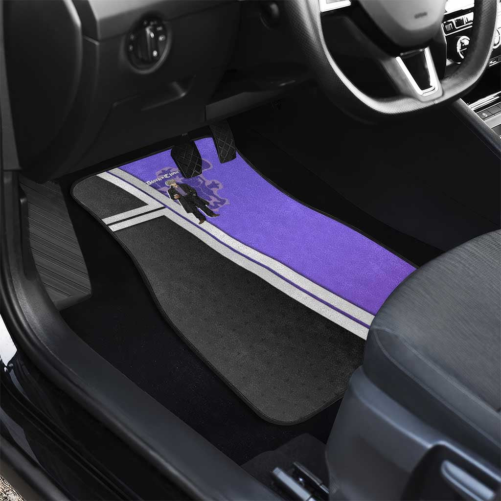 Black Clover Gauche Adlai Car Mats Anime Illustration Style