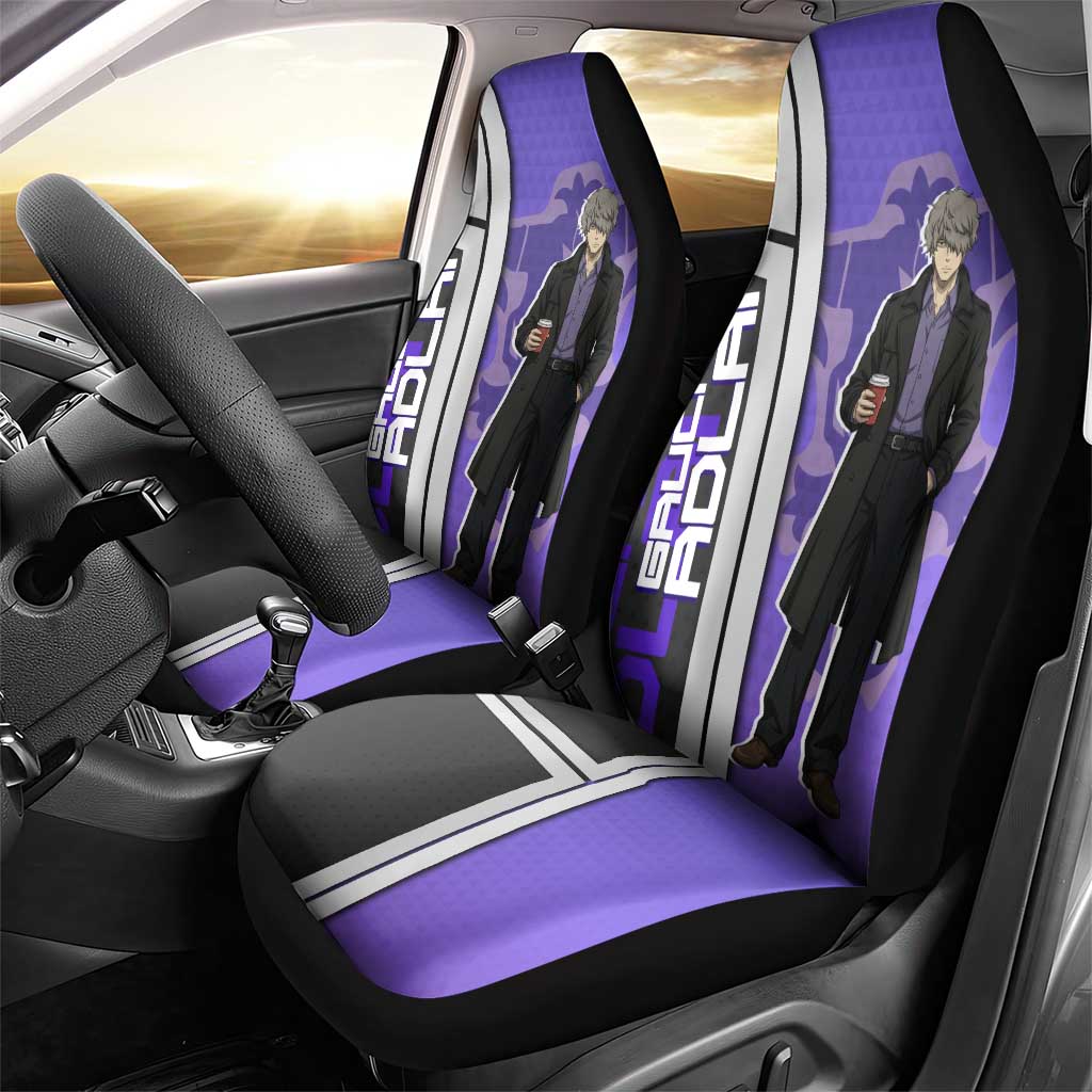 Black Clover Gauche Adlai Car Seat Cover Anime Illustration Style