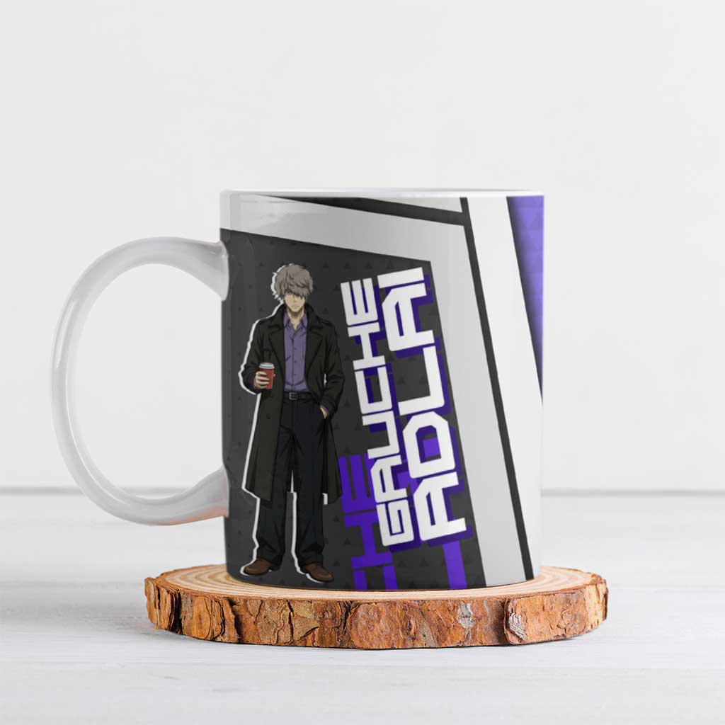 Black Clover Gauche Adlai Ceramic Mug Anime Illustration Style