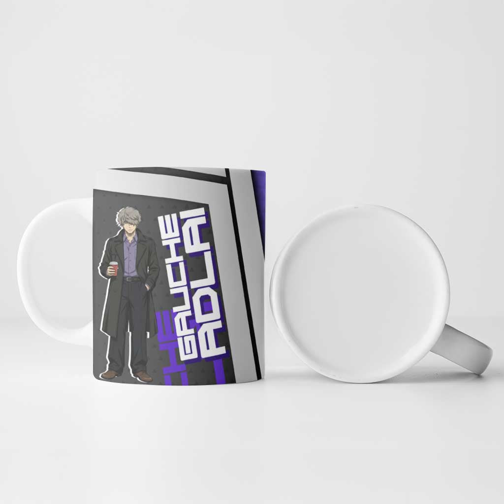 Black Clover Gauche Adlai Ceramic Mug Anime Illustration Style