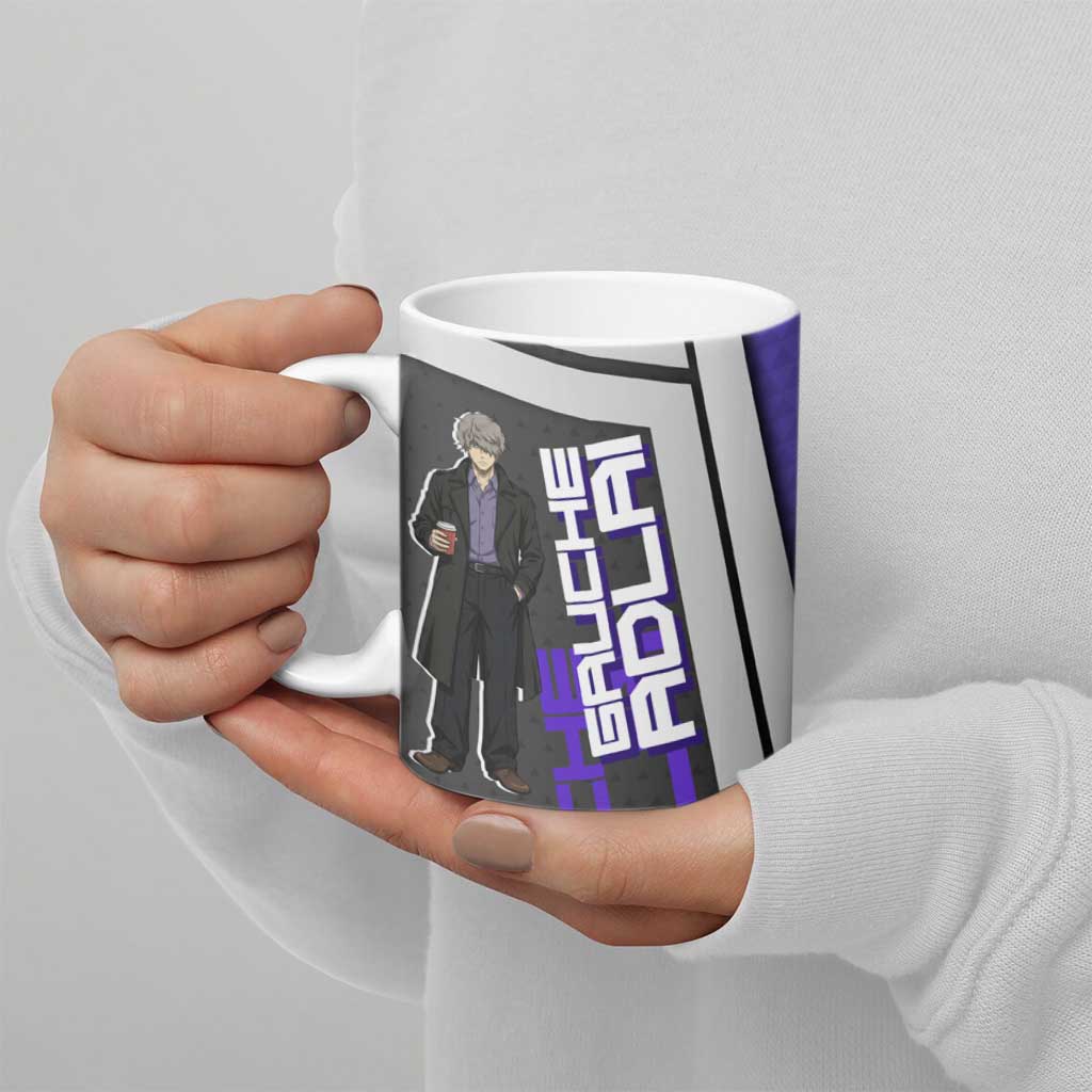 Black Clover Gauche Adlai Ceramic Mug Anime Illustration Style