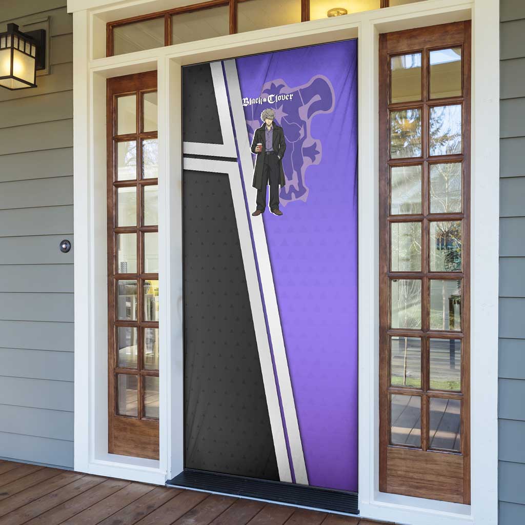 Black Clover Gauche Adlai Door Cover Anime Illustration Style
