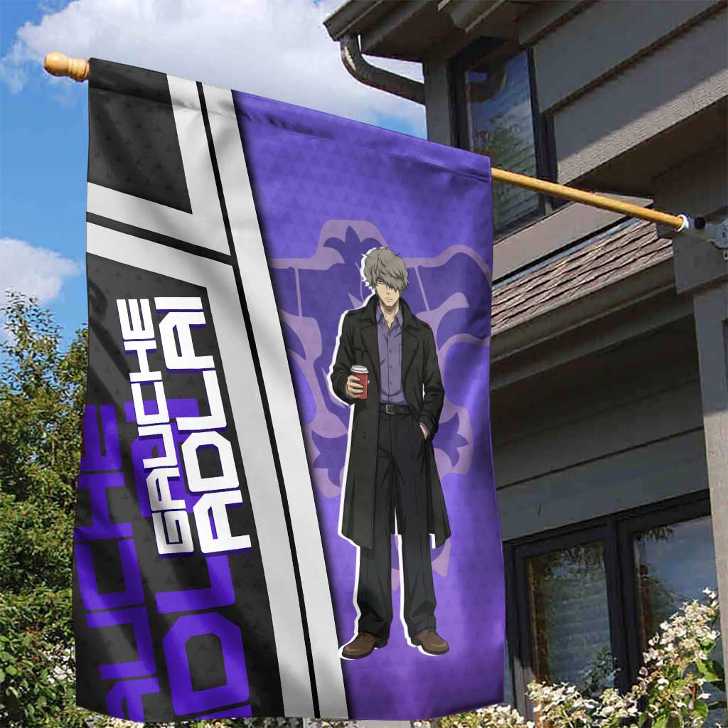 Black Clover Gauche Adlai Garden Flag Anime Illustration Style