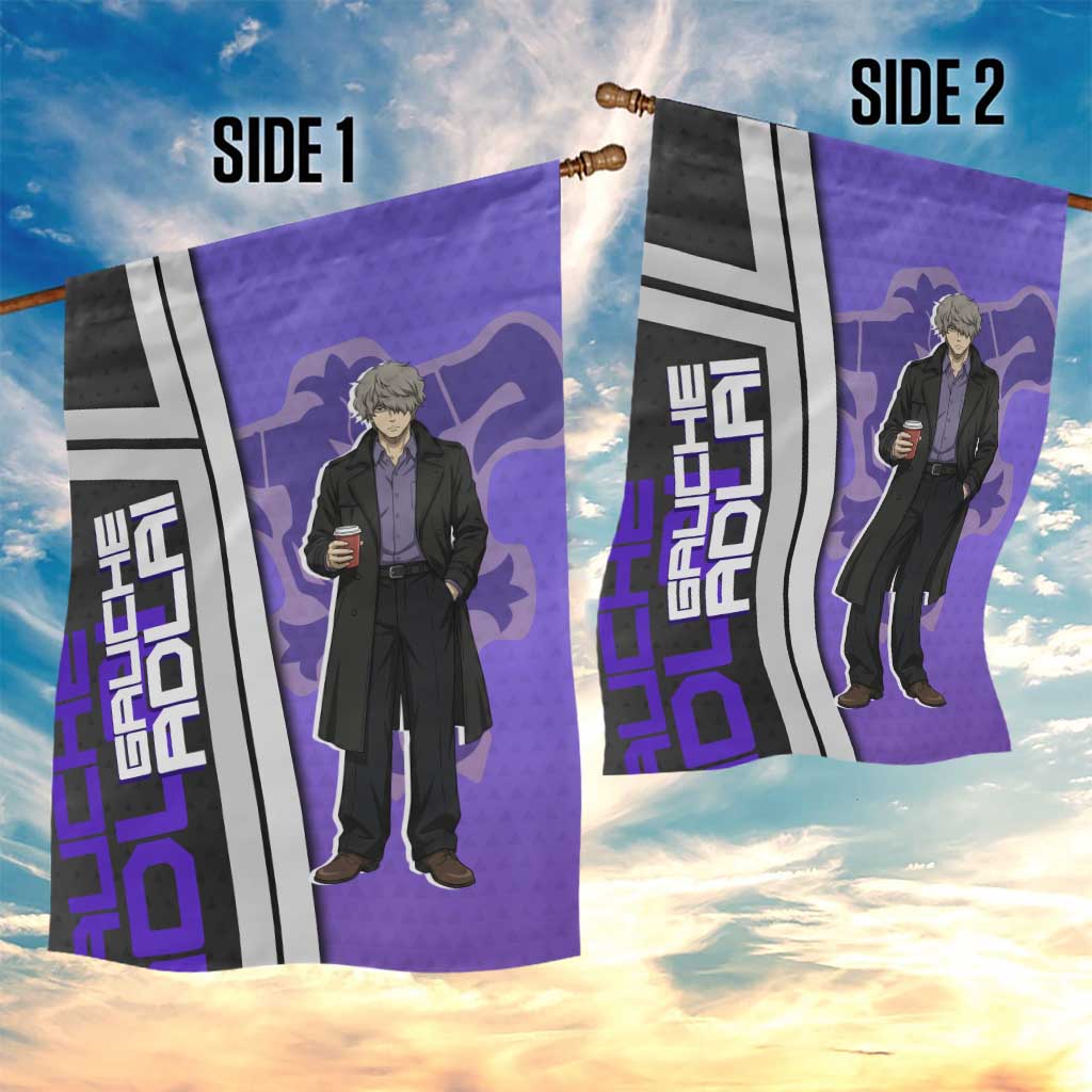 Black Clover Gauche Adlai Garden Flag Anime Illustration Style