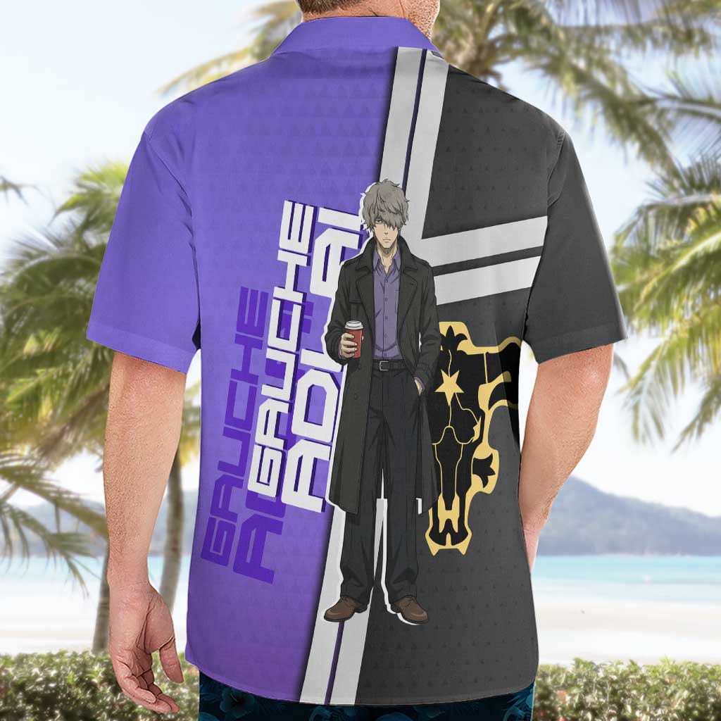 Black Clover Gauche Adlai Hawaiian Shirt Anime Illustration Style