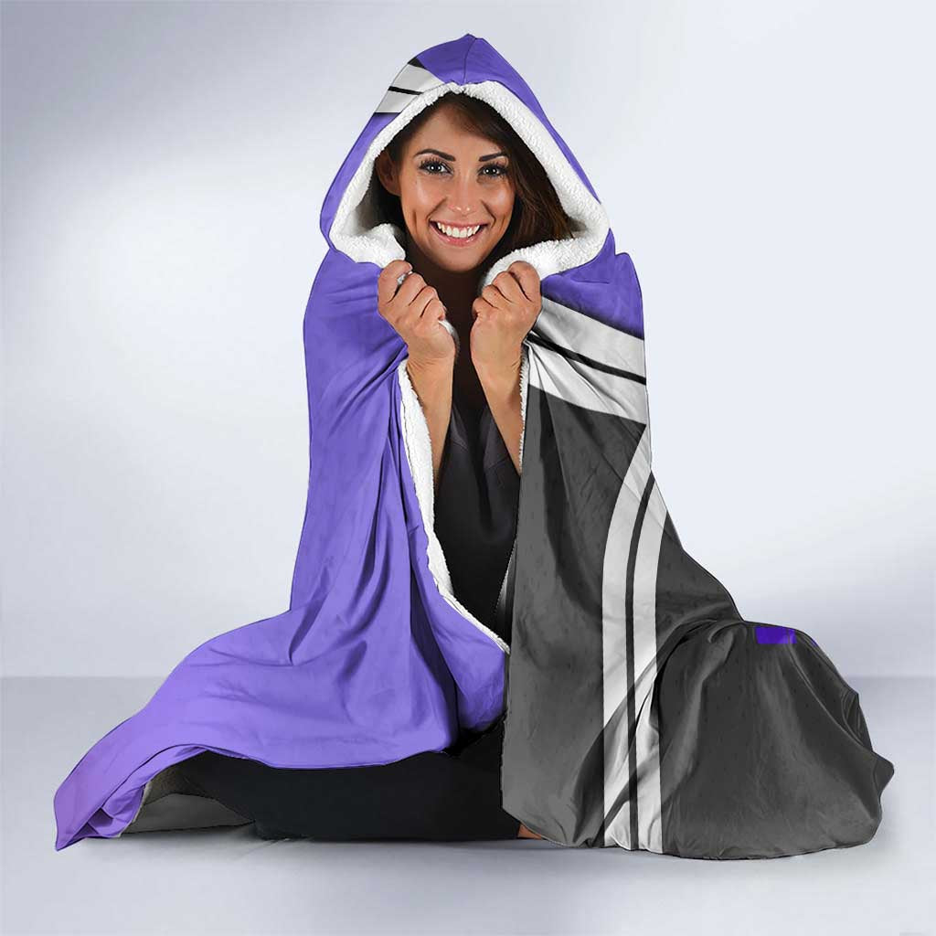 Black Clover Gauche Adlai Hooded Blanket Anime Illustration Style