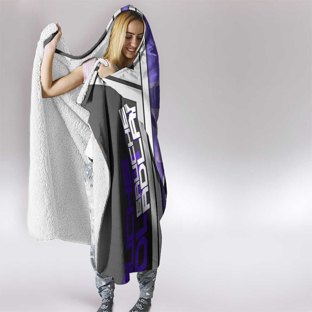 Black Clover Gauche Adlai Hooded Blanket Anime Illustration Style