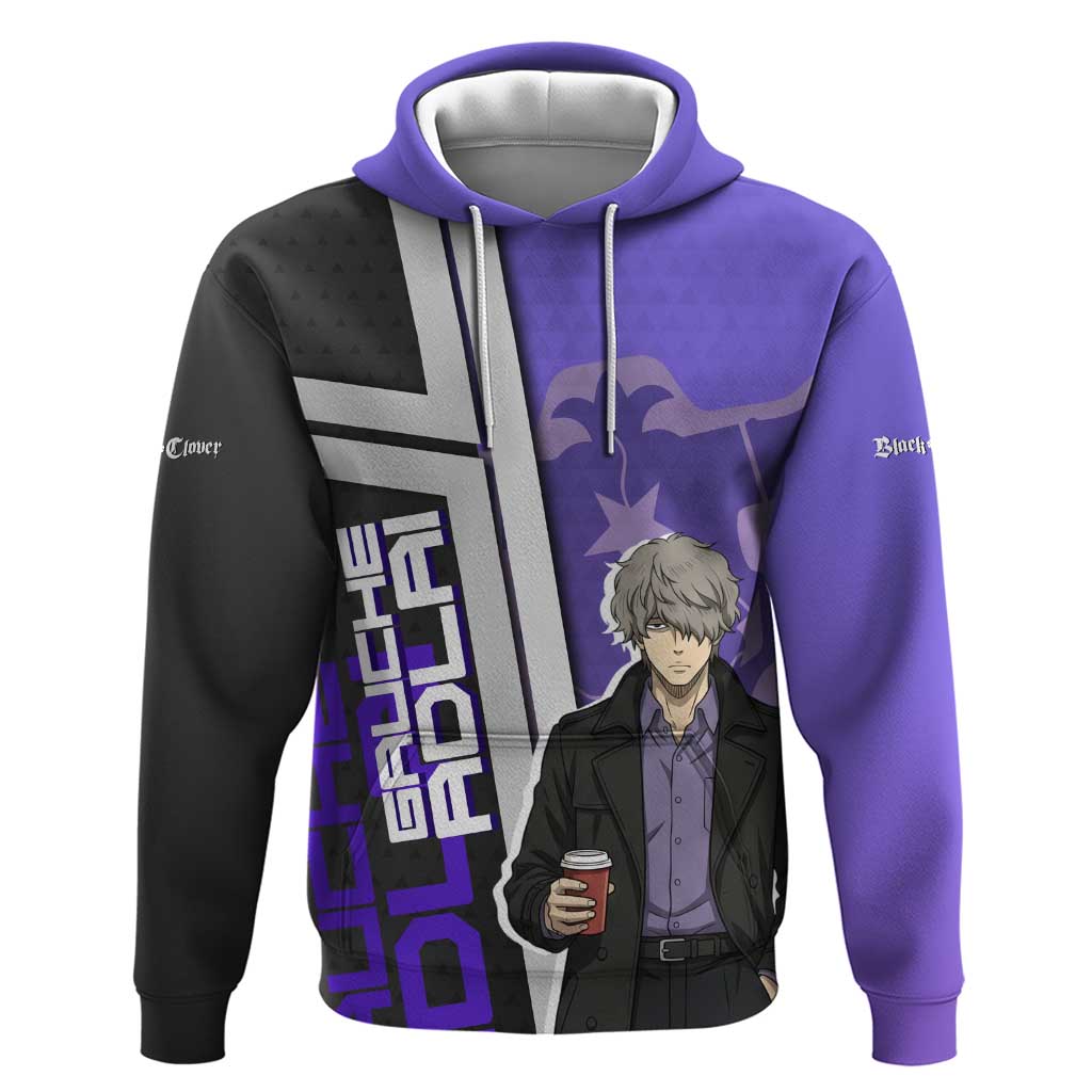 Black Clover Gauche Adlai Hoodie Anime Illustration Style