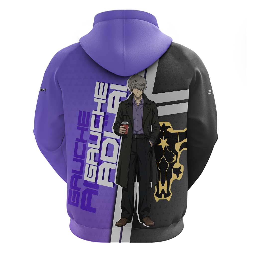 Black Clover Gauche Adlai Hoodie Anime Illustration Style