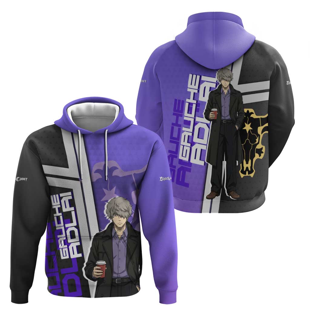 Black Clover Gauche Adlai Hoodie Anime Illustration Style