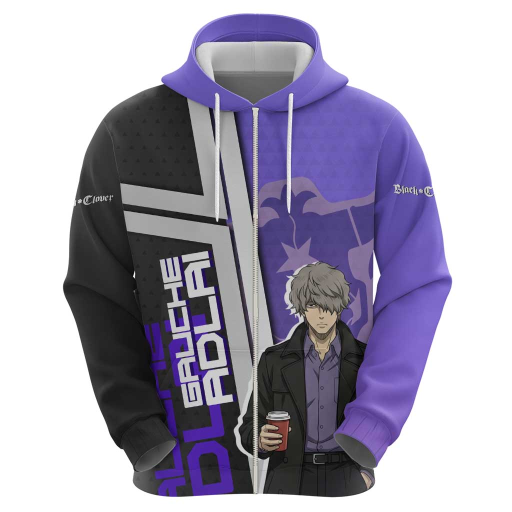 Black Clover Gauche Adlai Hoodie Anime Illustration Style