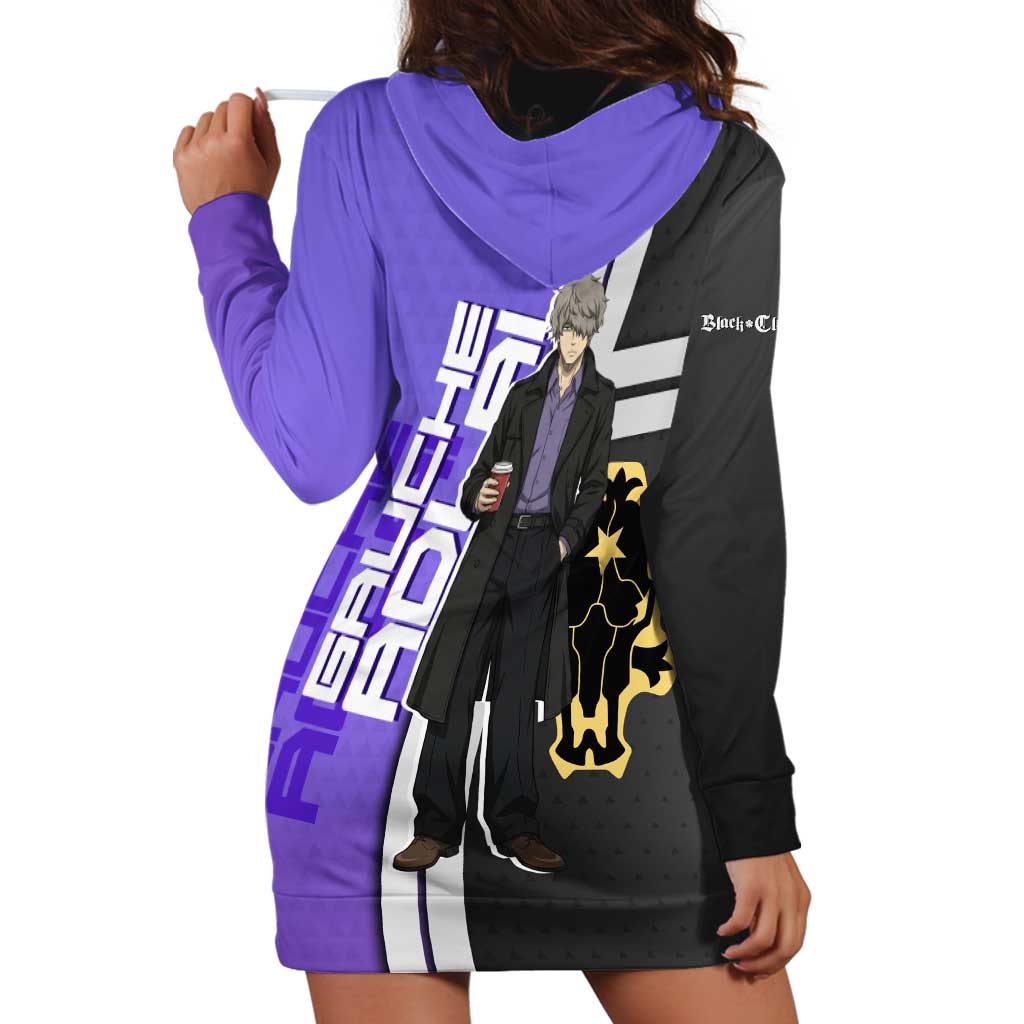 Black Clover Gauche Adlai Hoodie Dress Anime Illustration Style