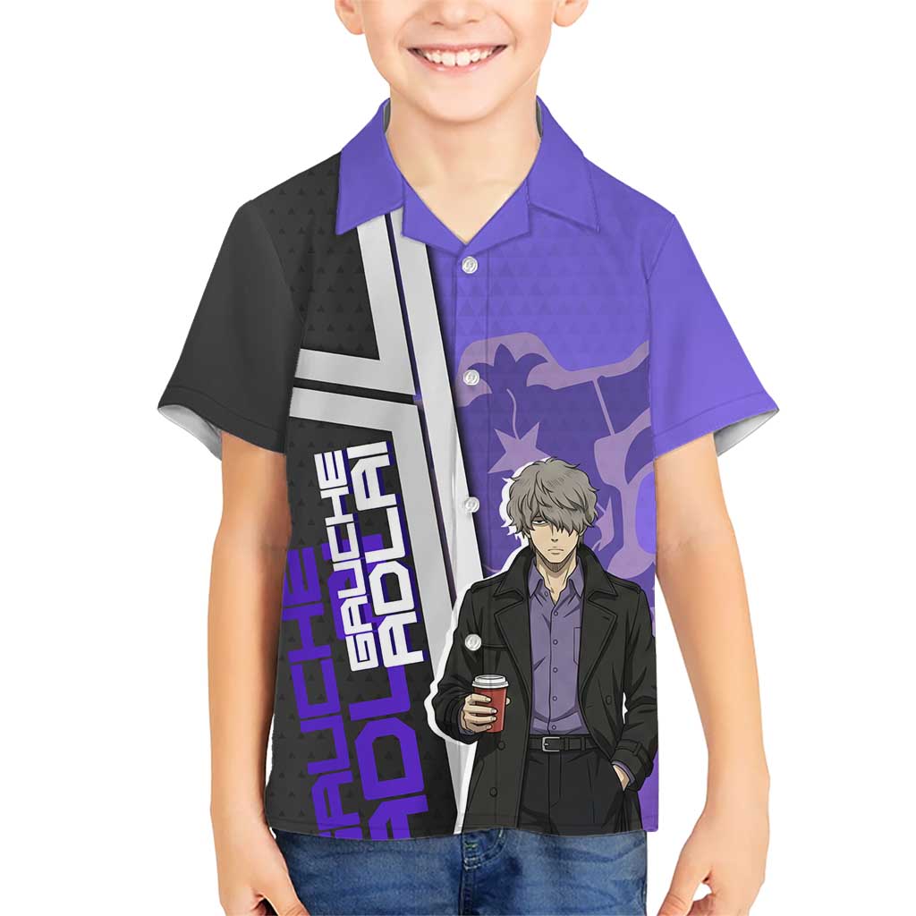 Black Clover Gauche Adlai Kid Hawaiian Shirt Anime Illustration Style